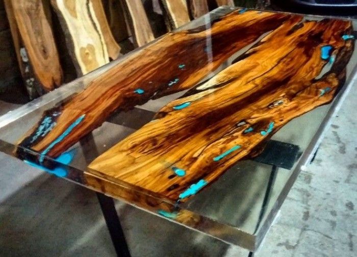 Mặt bàn cá 3D sơn epoxy